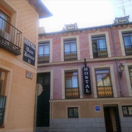 Hostal Don Jaime II Segovia Dış mekan fotoğraf