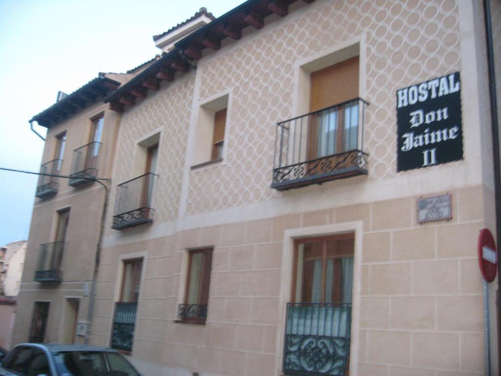 Hostal Don Jaime II Segovia Dış mekan fotoğraf